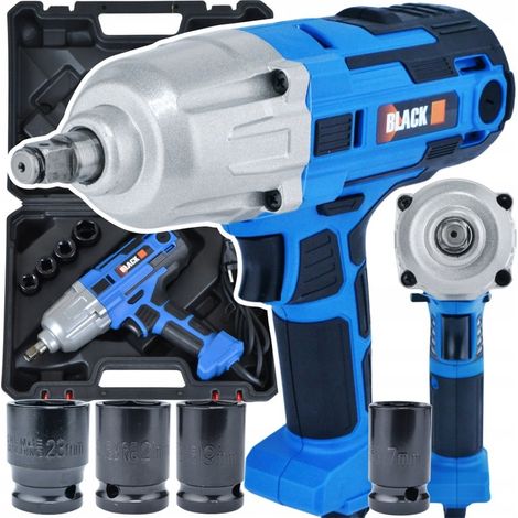 AVVITATORE ELETTRICO A IMPULSI PER RUOTE 450W 400Nm 1/2" POTENTE CON SET DI BUSSOLE
