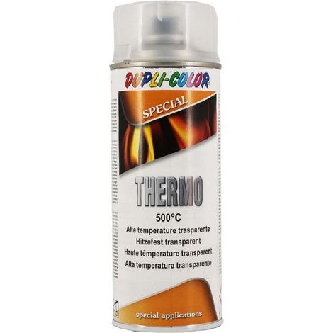 Spray Anticalorique 400 mL jusqu'à 800 C - thermo professionnel anticaloric de peinture:500. Clear Coat
