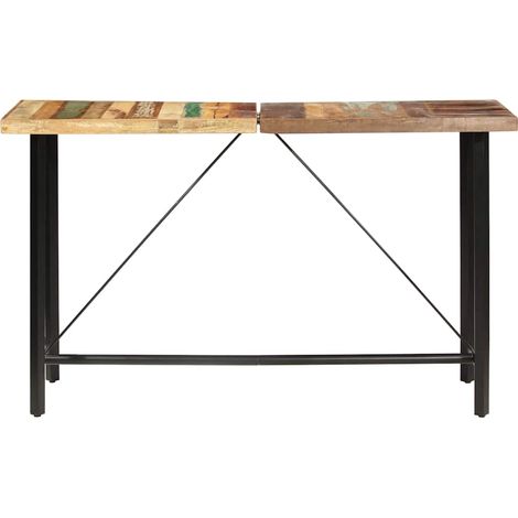 Maison Exclusive - Tavolo da Bar 180x70x107 in Legno Massello di Recupero