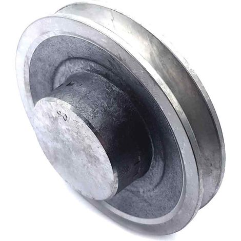 Poulie trapézoïdale aluminium moyeu plein SPZ90/1ALU