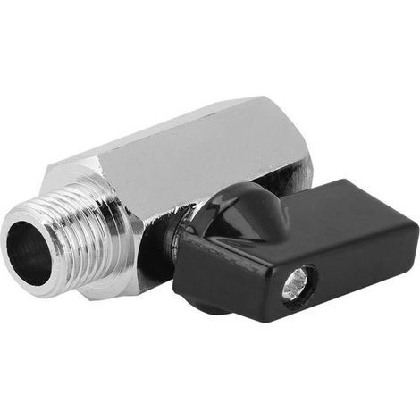 Vannes à filetage G1/4 Vanne à boisseau sphérique pour système de refroidissement par eau d'ordinateur (1/5)