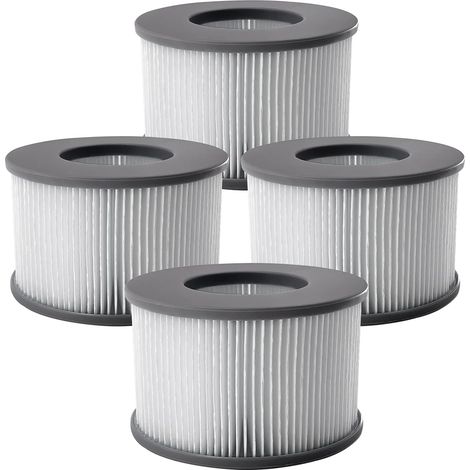 Cartouche filtrante de Remplacement pour MSPA, pour Mspa Whirlpool Filter Piscine Gonflable Modèle à partir de 2020(4pcs) (1/5)