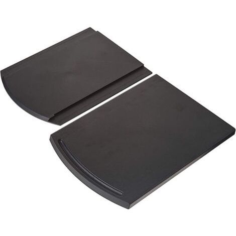 Black Multi-Function Sliding Tray for Home Kitchen, Extendable Mat for Coffee Machine Blender Kitchen Machine Home Appliances Toaster (1/5)