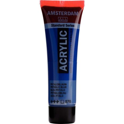Colore acrilico Amsterdam 20 ML Blu Petalo