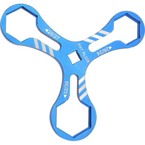 Clé Y pour fourche avant de vélo VTT démontage outil 24/26/27/28/30/32mm (1/5)