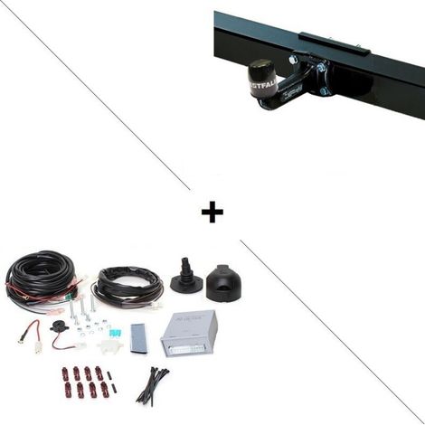 Attelage Opel Movano (12/21-) Standard + faisceau universel 7 broches + boitier électronique (1/2)