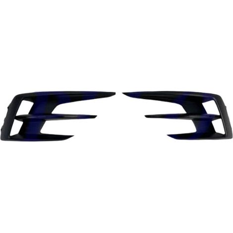 Grilles de pare-choc avant noires kit Renault Megane 4 phase 2 2020-2021