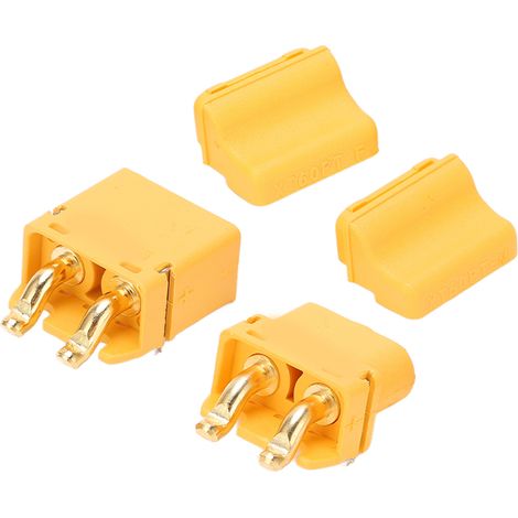 Connecteurs XT60PT mâle femelle doré pour batterie RC chargeur modèle DIY (1/5)