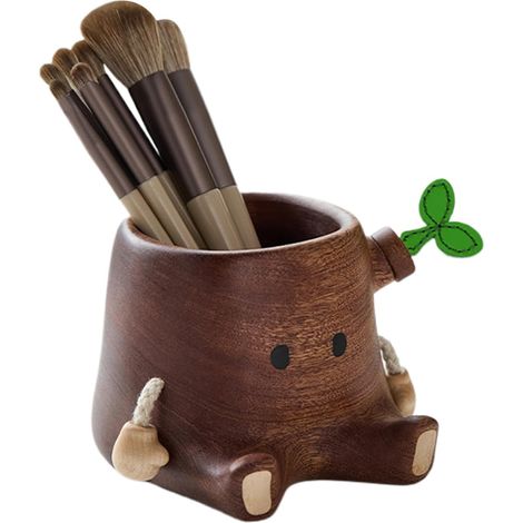 Aufbewahrungsbox aus Holz in Form eines Stammes (1/5)