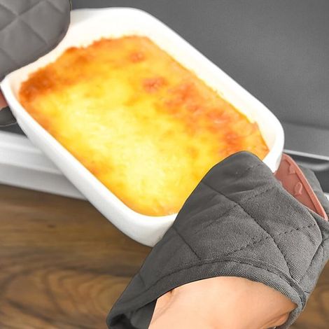 Silikon-Küchenhandschuhe – Ofenhandschuhe – Grillhandschuhe – 1 Paar – Rutschfeste Küchenhandschuhe – Kochhandschuhe – Hitzebeständige Handschuhe
