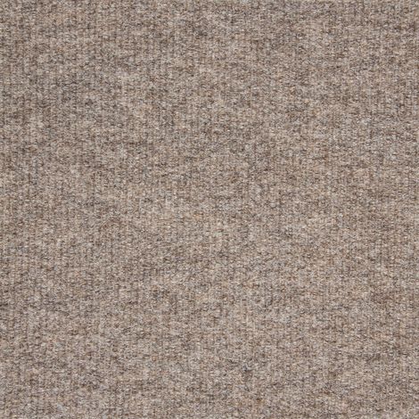 Dalle moquette professionnelle beige 50x50 cm – Aiguilletée velours côtelé – Antidérapante et difficilement inflammable – Pose autoplombante rapide – Schatex