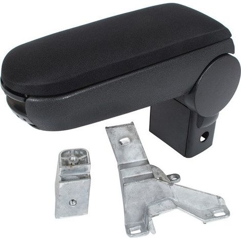 Ensemble d'accoudoirs en tissu noir pour VW Golf IV + kit de montage (1/2)