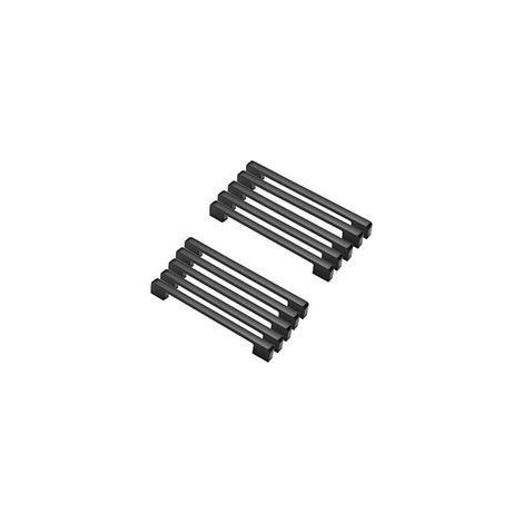 10pcs poignée meuble entraxe 192mm-poignée porte cuisine noire poignee barre meuble poignee de cuisine noire (1/5)
