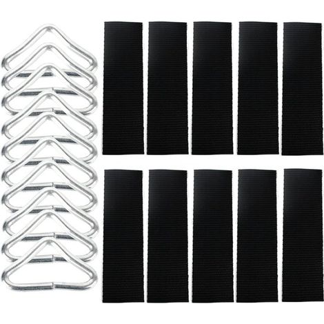 Lazo triangular para accesorios de trampolín – Lazo de sujeción triangular para trampolín (1/5)