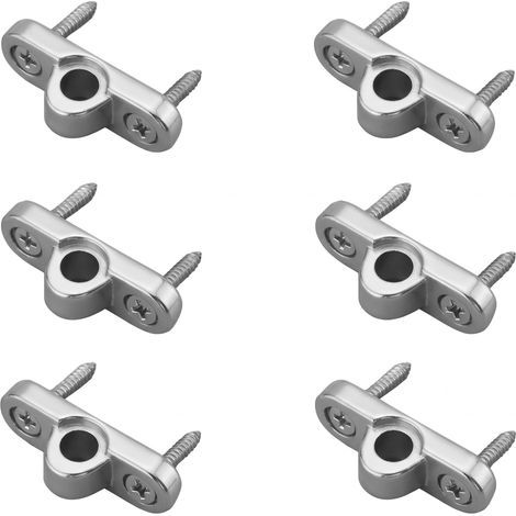 6 Œillets Fixation Auvent Caravane en Acier Inoxydable Modèle Horizontal (1/5)