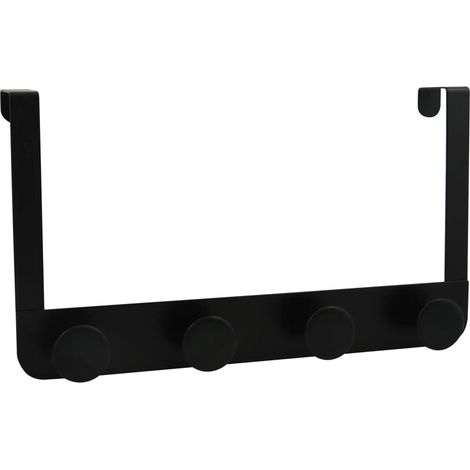 Gancio da bagno multiporta Ronda, nero SANS MARQUE