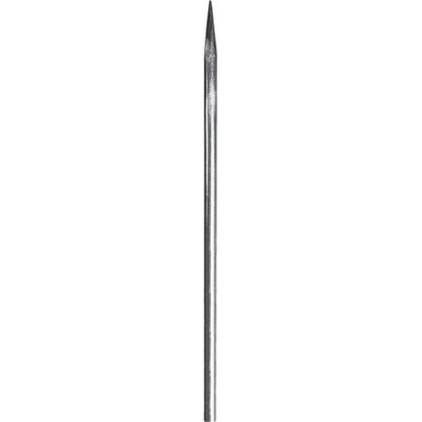 Barreau appointé - Hauteur 1200mm Diamètre 14mm - Fer forgé - À souder - DECO FER FORGE
