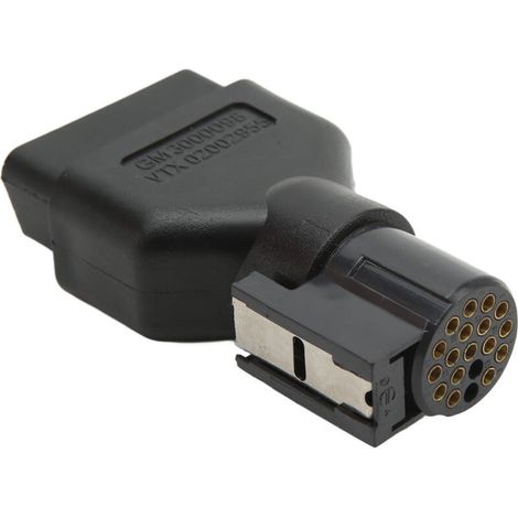 16-poliger Stecker, Diagnosegerät, Anschlusszubehör für Scanner, Plug-and-Play-fähig, aus hochfestem ABS-Kunststoff, professionell gefertigt. (1/4)