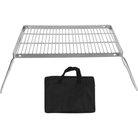 Barbecue Pliable Acier Inox 304 Portable Léger pour Camping Randonnée (1/4)