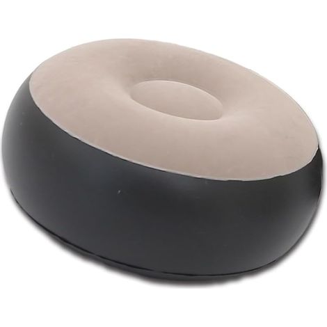 Poggiapiedi gonfiabile multifunzionale, poggiapiedi portatile, cuscino da campeggio, sgabello portaoggetti salvaspazio (1/5)