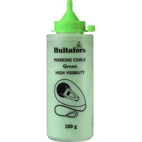 Hultafors Chalk Line Chalk High Vis Green 200g HUL652733