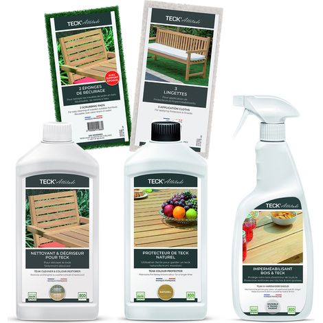 Kit d'entretien complet pour Teck naturel (1/5)