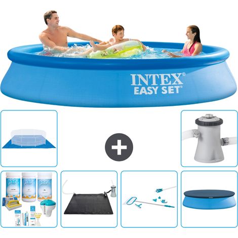 Intex Piscine Easy Set Ronde - 305x61 cm - 7-pièces S20308 (1/5)