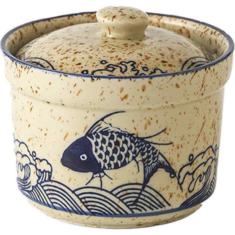 Suikerpot - Porcelana 300 Ml Con Cuchara - Para Cocina Y Cafetería - 1 Unidad (1/5)