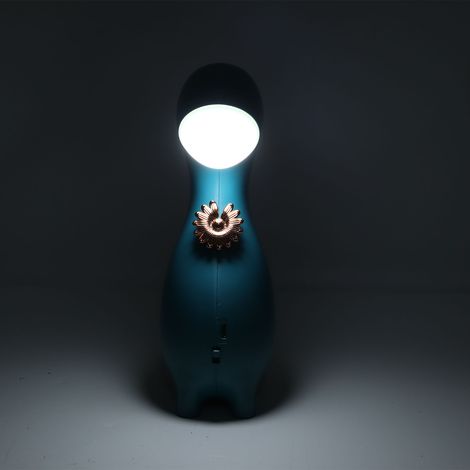 LED-Nachtlicht in Dinosaurierform, Helligkeit einstellbar, augenschonend, USB-aufladbar, Dekoration für Zuhause (1/4)
