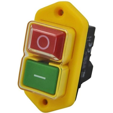 Interrupteur intégré KEDU KJD17 B - Interrupteur sans tension 230V avec déclencheur à faible tension et contact de bobine (1/5)