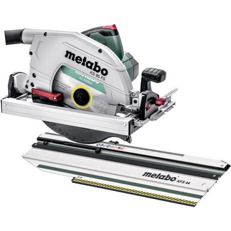 Set Metabo scie circulaire portative KS 85 FS avec rail de coupe transversale KFS 44 boîte en carton (1/4)