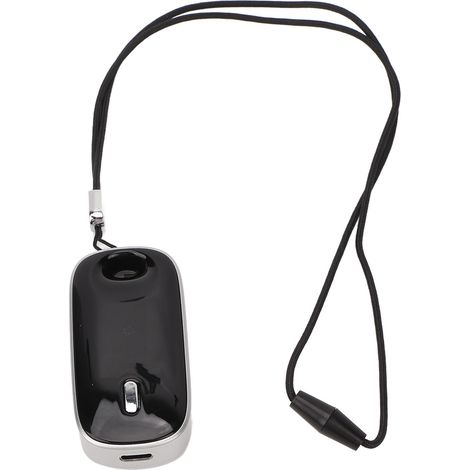Collier d'air portable purificateur d'air négatif mini suspendu pour course fitness voyage argent (1/5)