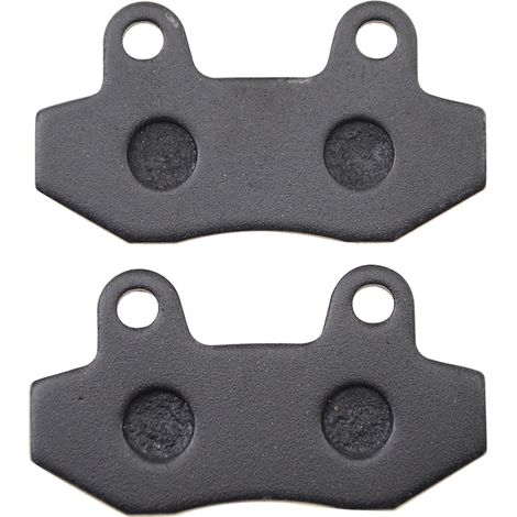 Motorcycle brake pads compatible with 150cc, 200cc, and 250cc motorcycles, go-karts, and scooters. (1/4)