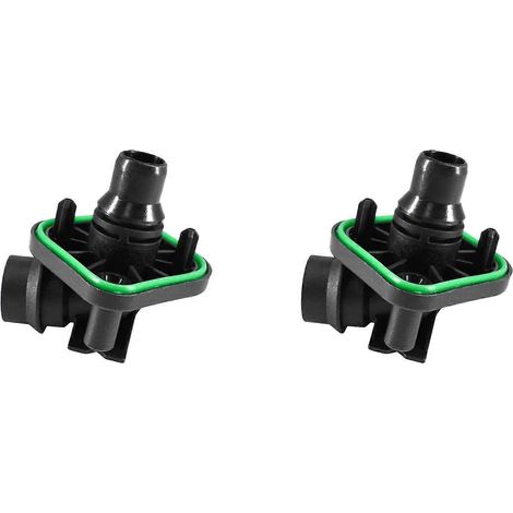 Adaptateur de tuyau de refroidissement de batterie principale (2x) à 4 coins pour Tesla Model 3/Y 2017-2023 1109179-00-B (1/5)