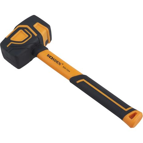 Marteau en Caoutchouc, 1100g, tête pleine ergonomique (1/5)