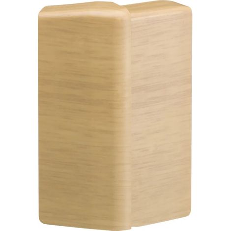 Angle extérieur pour plinthe SL15100 chêne HAGER SL151003D5