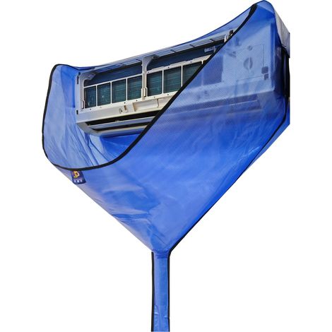 Housse de nettoyage d'été pour climatiseur, sac de récupération d'eau pour climatiseur mural - universel pour modèles de 1 à 3 CV. (1/4)