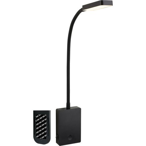 LED Leselampe Bettlampe Akku Wandleuchte ohne Bohren Dimmbar Touch