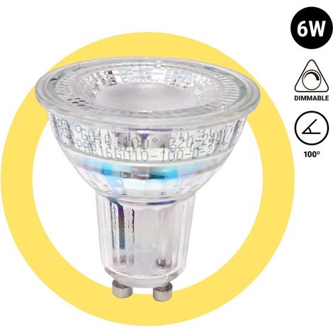 Bombilla LED GU10 PAR16 - 6W - Intensidad Regulable - 700lm (1/5)