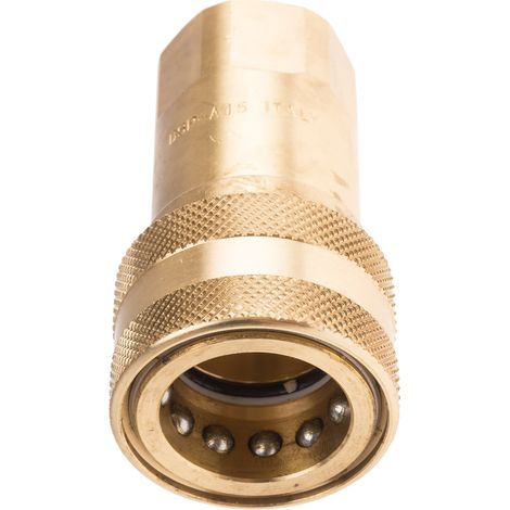 Raccord hydraulique rapide RS PRO, Femelle en Laiton 3/4pouces ( Prix pour 1 ) (1/2)