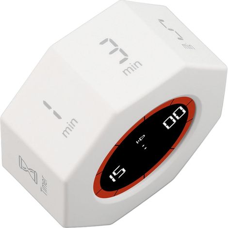 Minuteur de bureau rotatif et facile à utiliser avec 7 temps (1/5)