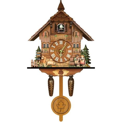 German Black Forest Cuckoo Clock Retro Nordic Style Wooden Cuckoo Wall Clock - CM001 (1/4)