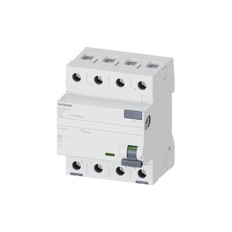 Siemens Differential Switch 40A 300mA 4 Poles