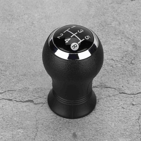 5-Gang-Schaltknauf aus ABS/PU - Kompatibel mit Toyota Yaris 2005-2010 (1/5)