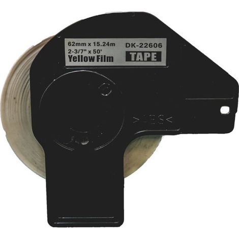 Etichette adesive per Brother DK-22606 62mm15.24m (1/2)