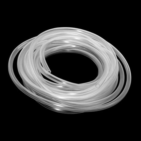 Tuyau en PVC transparent - 4 mm x 7 mm (ID x OD), 6 m de long, Tuyau flexible en vinyle pour eau, air et aquarium (1/5)