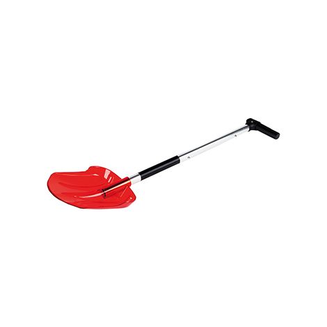 Pelle à Neige En Polycarbonate Avec Manche Télescopique 63-84 Cm. Démontable Pour Stockage Peu Encombrant. Manche Montable Pour