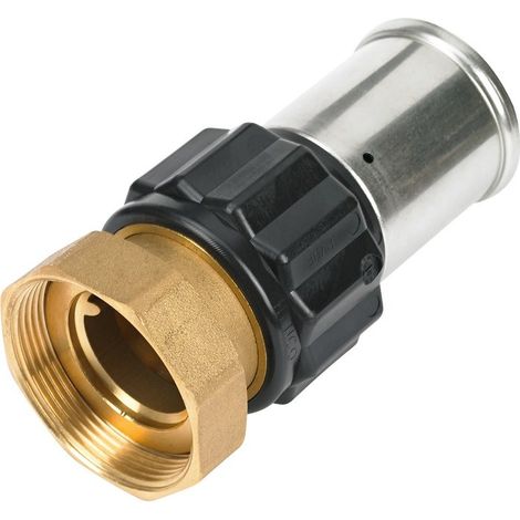 Manchon droit multicouche à visser Henco - Ecrou tournant 1'1/2 - Diamètre 40 mm (1/2)