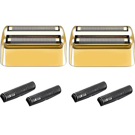 2 Têtes De Rasoir, Grille Et Lame Hypoallergénique, Technologie Anti-Collision, Pour Rasoir Électrique BaBylissPRO (1/5)