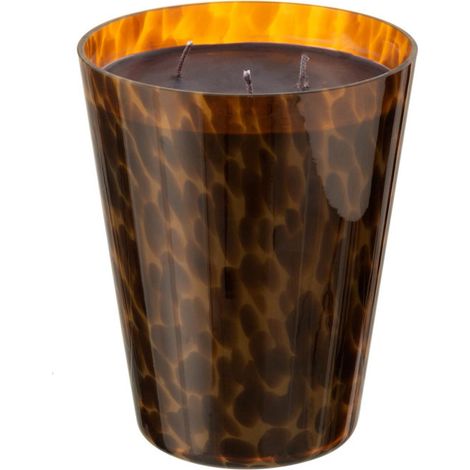 Bougie Parfumée "Noa" 20cm Bois de Santal Marron (1/4)